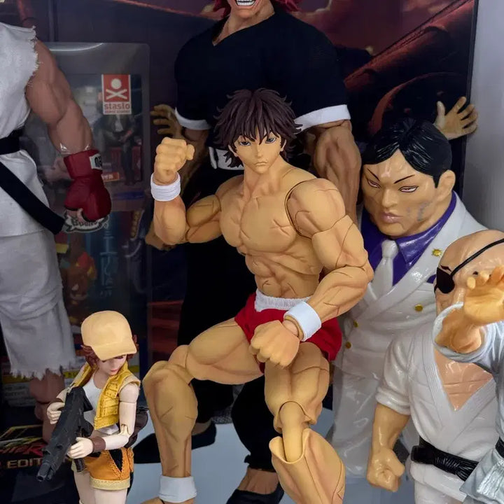 [BUNJANG] Storm Collectibles Baki &amp; Yujiro 12-inch Action Figure Set / 스톰토이즈 12인치 바키&amp;유지로