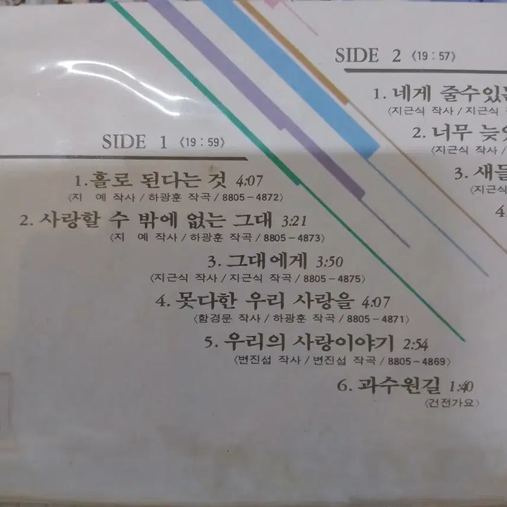 [BUNJANG] Byun Jin-sub - Hollo Doendaneun Geot (Used Vinyl LP) / Lp중고 변진섭 - 홀로 된다는것 음반 판매합니다.