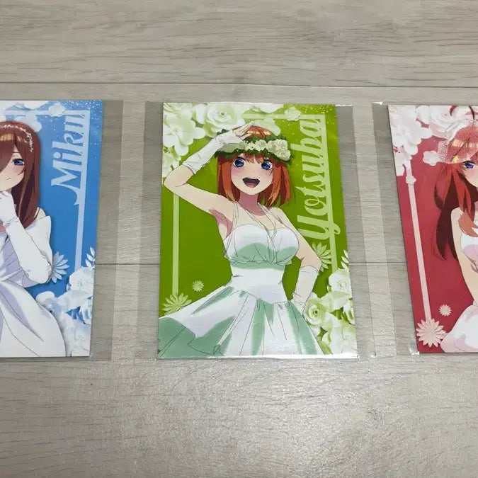 [BUNJANG] The Quintessential Quintuplets Aniplushop Cafe Collaboration POB Bundle Set / 5등분의 신부 애니플러스샵 콜라보 까페 특전 일괄