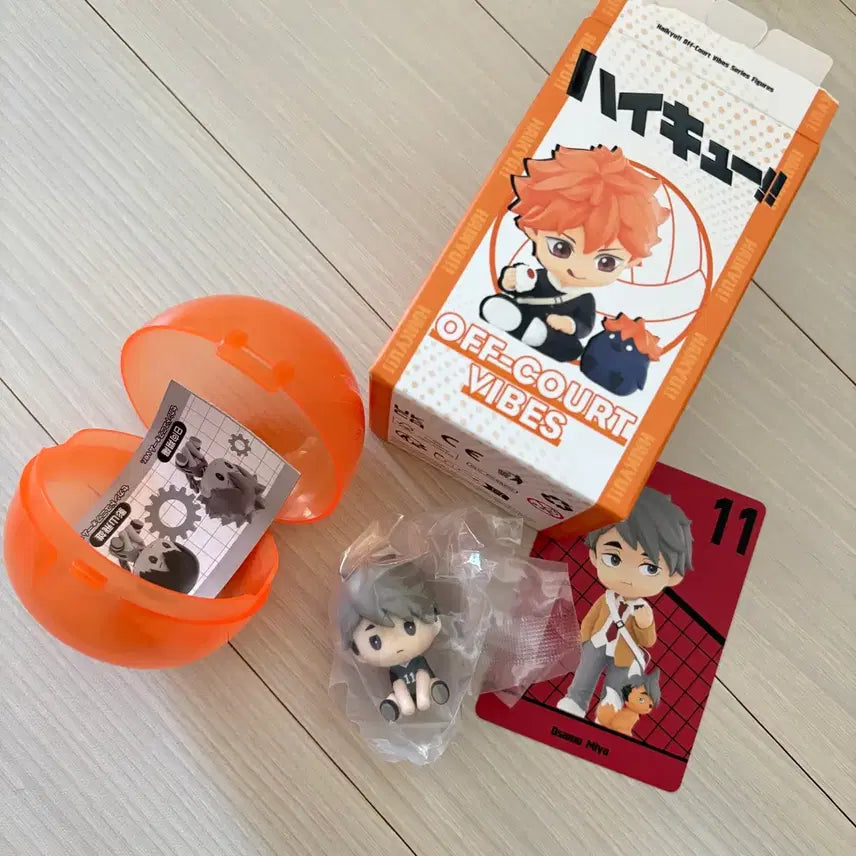 [BUNJANG] Haikyu!! Miya Osamu Pop Mart &amp; Phatutto Gacha Set / 하이큐 굿즈 미야 오사무 팝마트랑 펫타토가챠 set