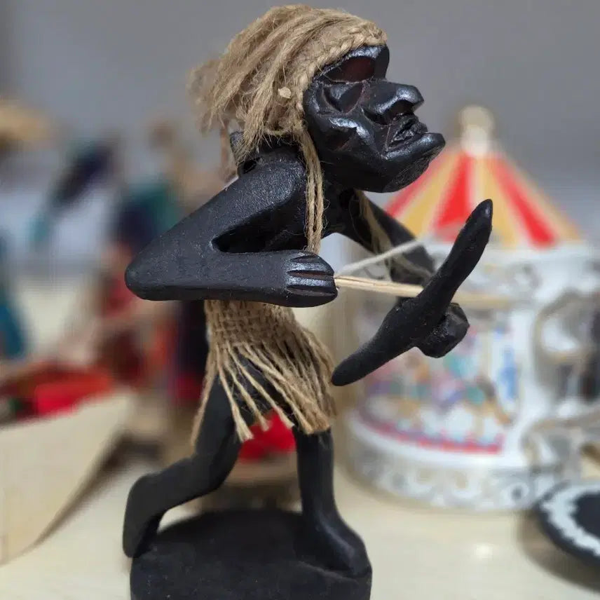 [BUNJANG] African Handmade Wooden Doll / 아프리카인형
