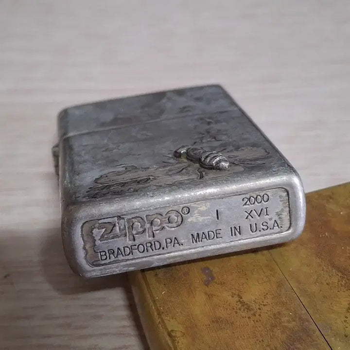 [BUNJANG] Zippo Vintage Ant Pattern Lighter / 지포라이터  Zippo 빈티지 개미 패턴