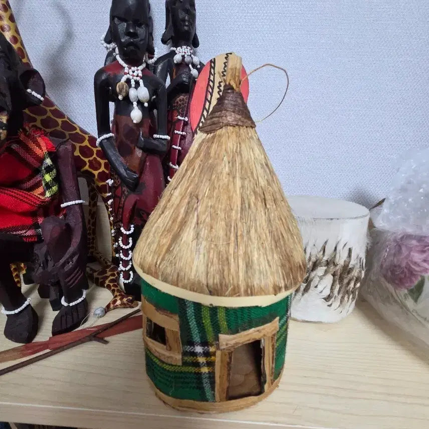 [BUNJANG] African Traditional House Shaped Handmade Interior Decor / 아프리카소품