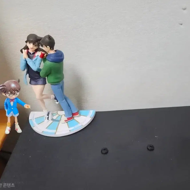 [BUNJANG] Detective Conan Shinichi &amp; Ran Sega Figures Bundle Set / 명탐정코난 세가 신이치 란 피규어+코난피규어 일괄판매