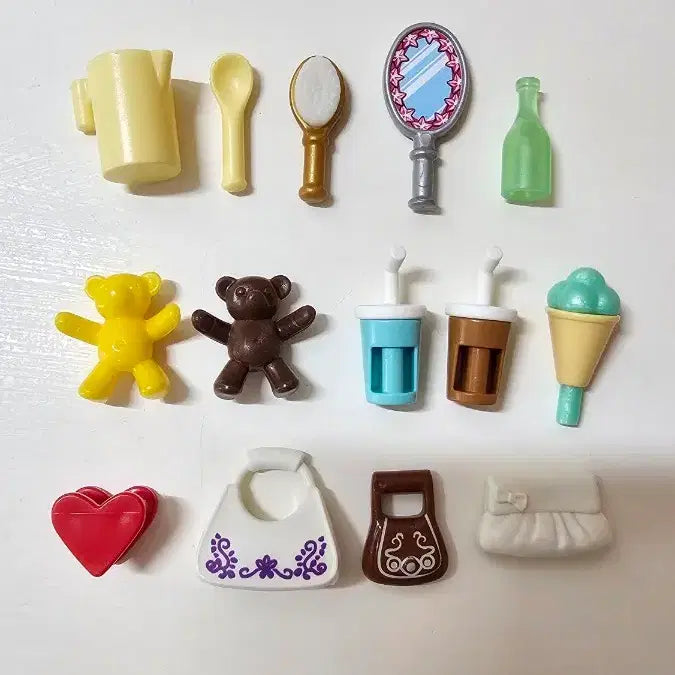 [BUNJANG] Playmobil Accessory Bundle Bag, Doll, Tumbler / 일괄> 플레이모빌 소품 7 플모소품 가방 인형 텀블러