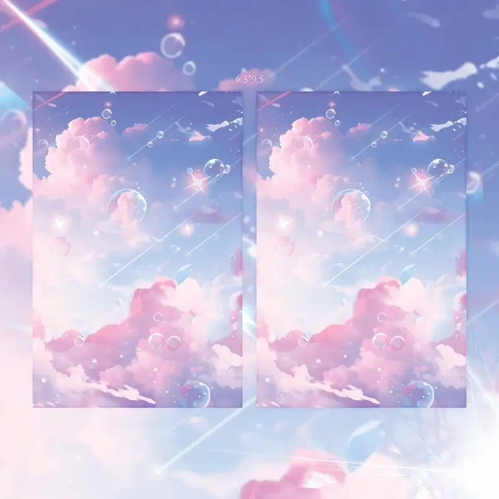 [BUNJANG] Bubble Dreaming Binder Refills Photocard Supplies / 버블드리밍 바인더대지 포카용품