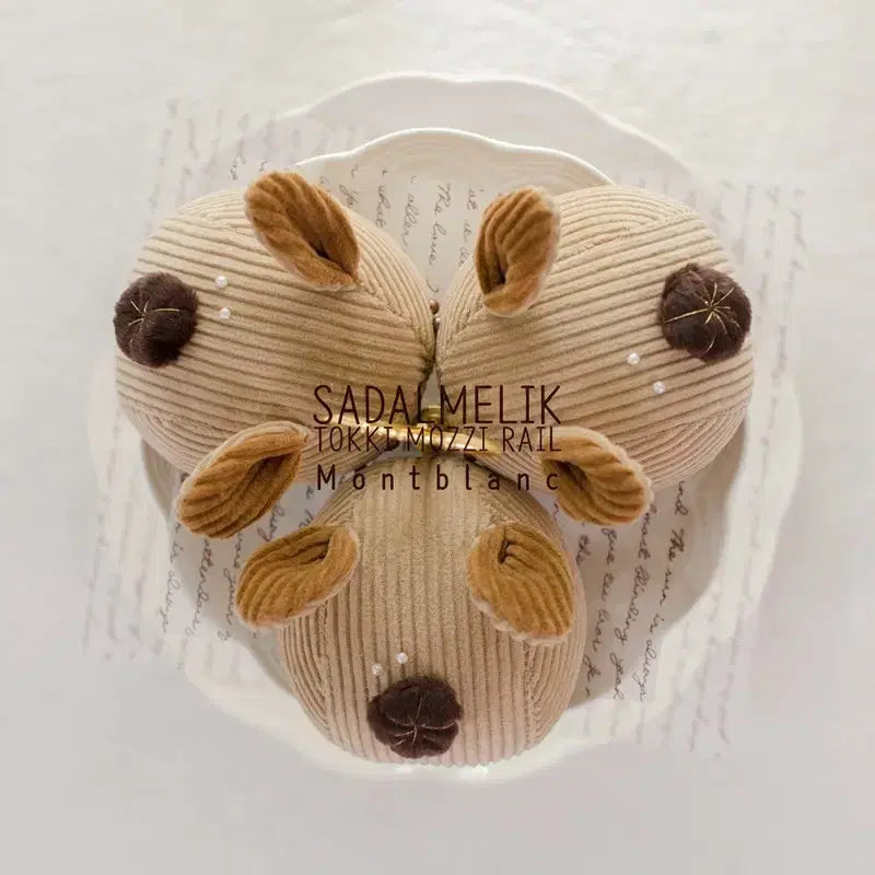 [BUNJANG] Sadal Melik Rail Rabbit Mochi Plush / 토끼모찌 사달멜리크 레일 몽블랑토끼 토끼인형
