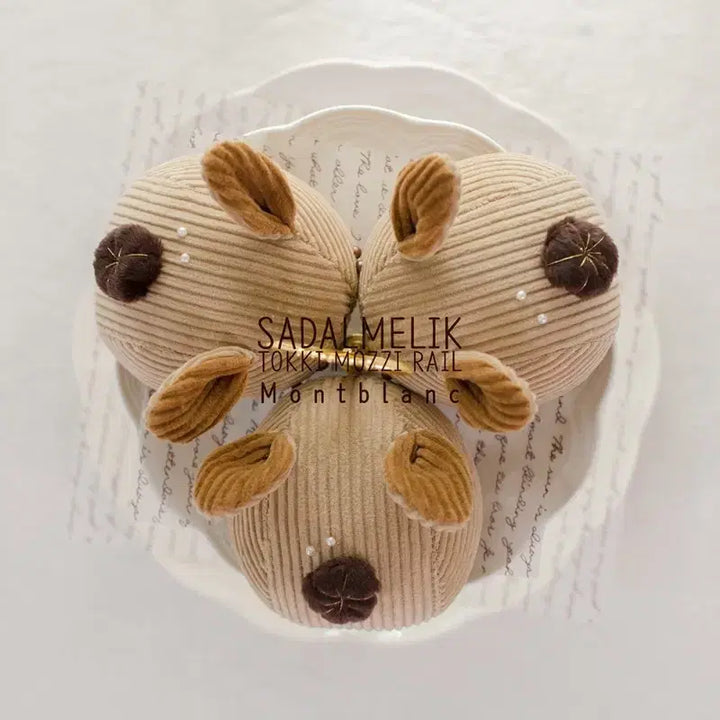 [BUNJANG] Sadal Melik Rail Rabbit Mochi Plush / 토끼모찌 사달멜리크 레일 몽블랑토끼 토끼인형