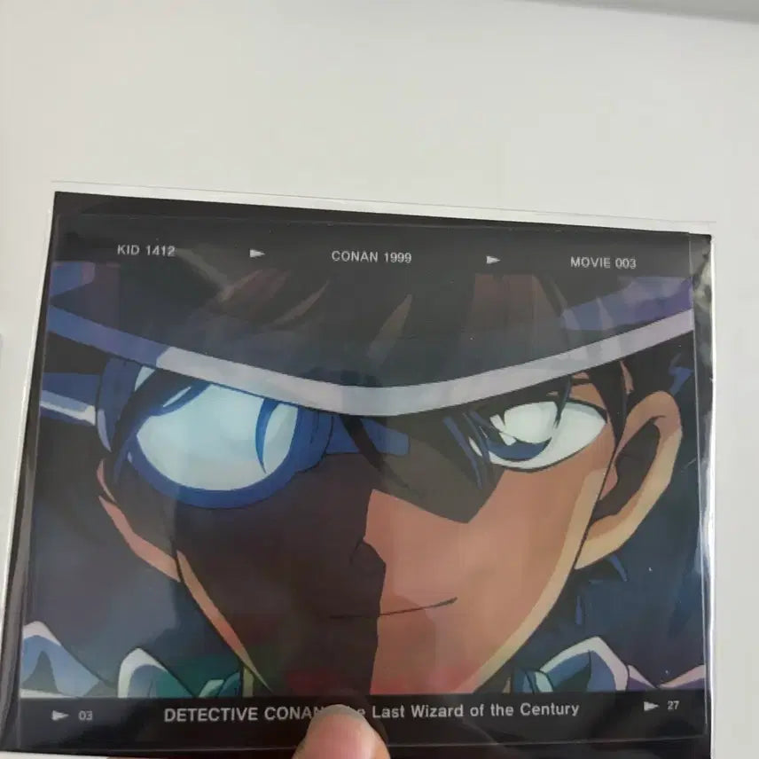 [BUNJANG] Detective Conan Movie The Last Wizard of the Century Lenticular Postcard Card Kaitou Kid / 명탐정 코난 극장판 세기말의 마술사 특전 렌티큘러 엽서 카드 괴도키드