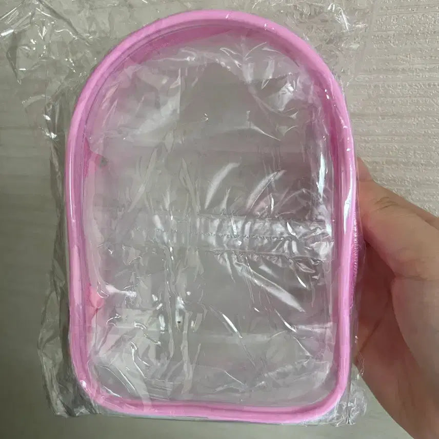 [SOLD OUT] 새상품) 가챠 인형 캡슐 라부부 보관 PVC 투명 파우치