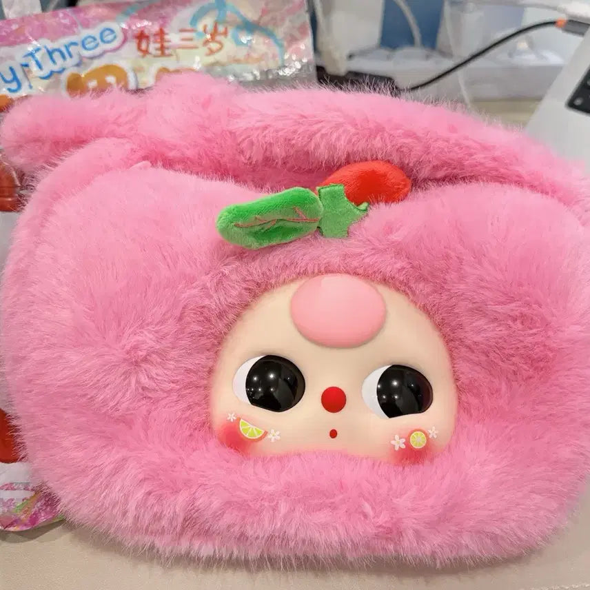 [BUNJANG] Babies3 Fruit Bag Pink / 베이비쓰리 과일가방 핑크
