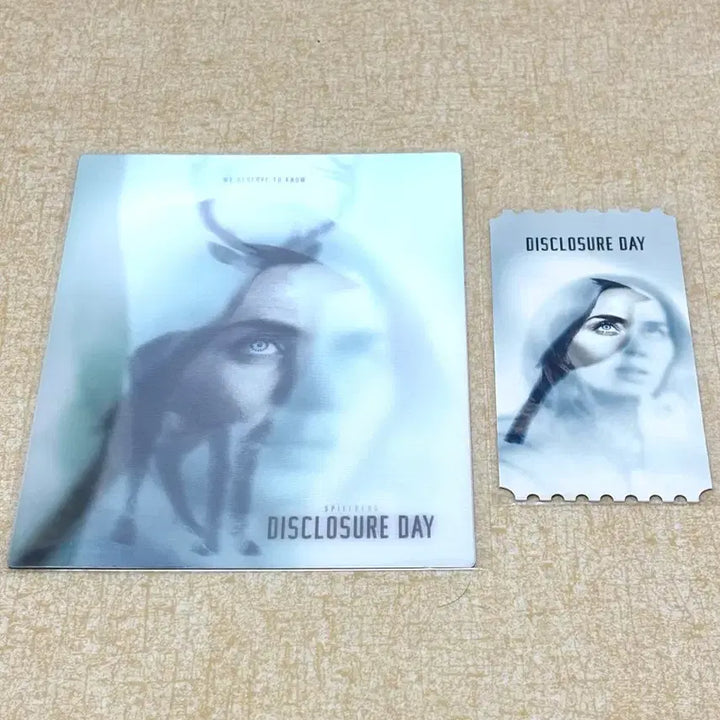 [BUNJANG] Disclosure Day Original Ticket &amp; Art Card Set / 디스클로저 데이 오리지널 티켓 아트카드