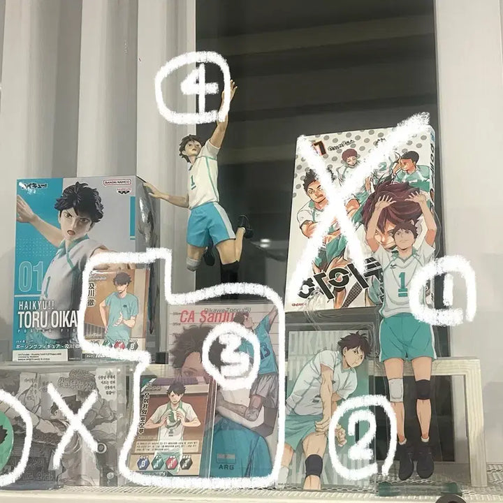 [BUNJANG] Haikyuu!! Tooru Oikawa Figure Bundle / 오이카와 굿즈 일괄처분합니다 ㅠㅠ