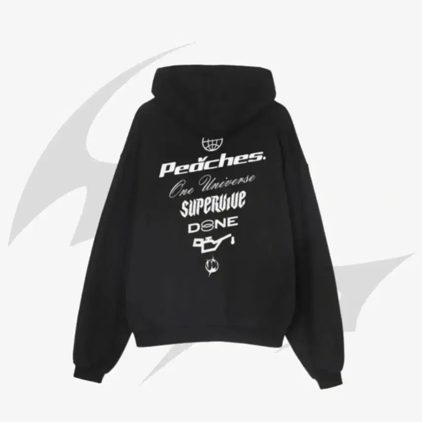 [BUNJANG] Supervibe Peaches Hoodie / 슈퍼바이브 피치스 후드