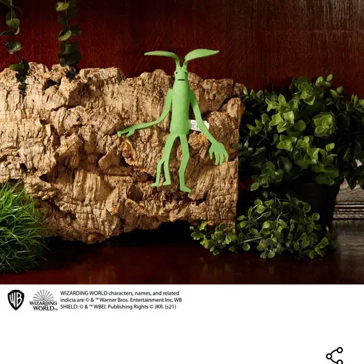 [BUNJANG] Fantastic Beasts Pickett Bowtruckle Plush Toy / 새상품 정품 신비한 동물사전 피켓 보우트러클 봉제인형