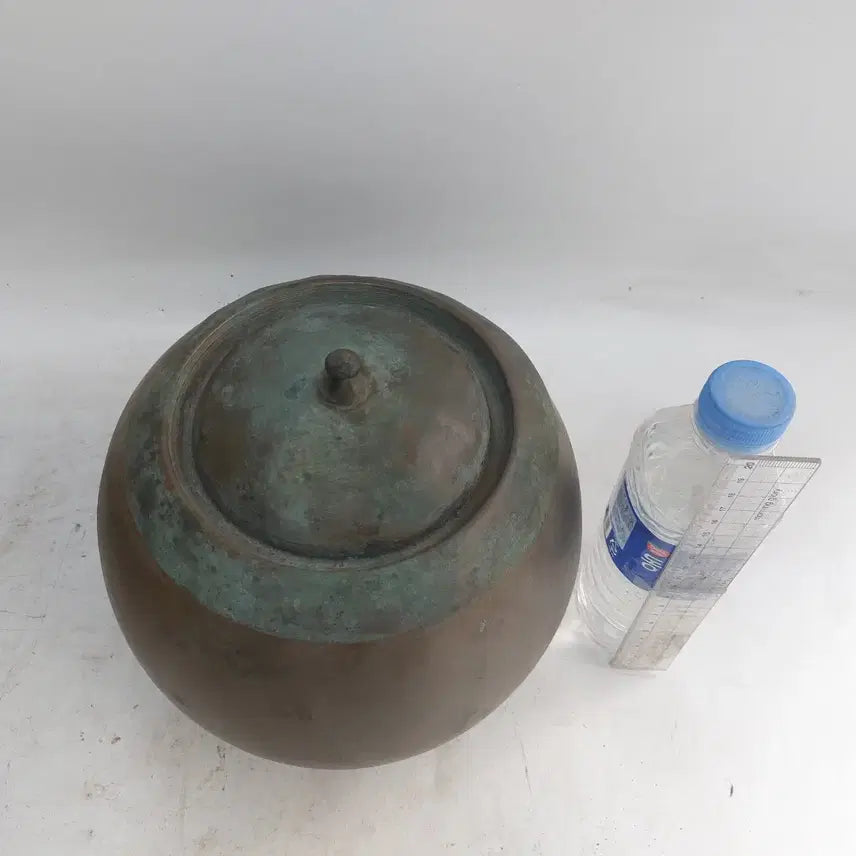 [BUNJANG] Antique Brass Urinal (Yoyangg) - Decorative Item / 추억의 옛날 동요강 -  소품용. 근대사
