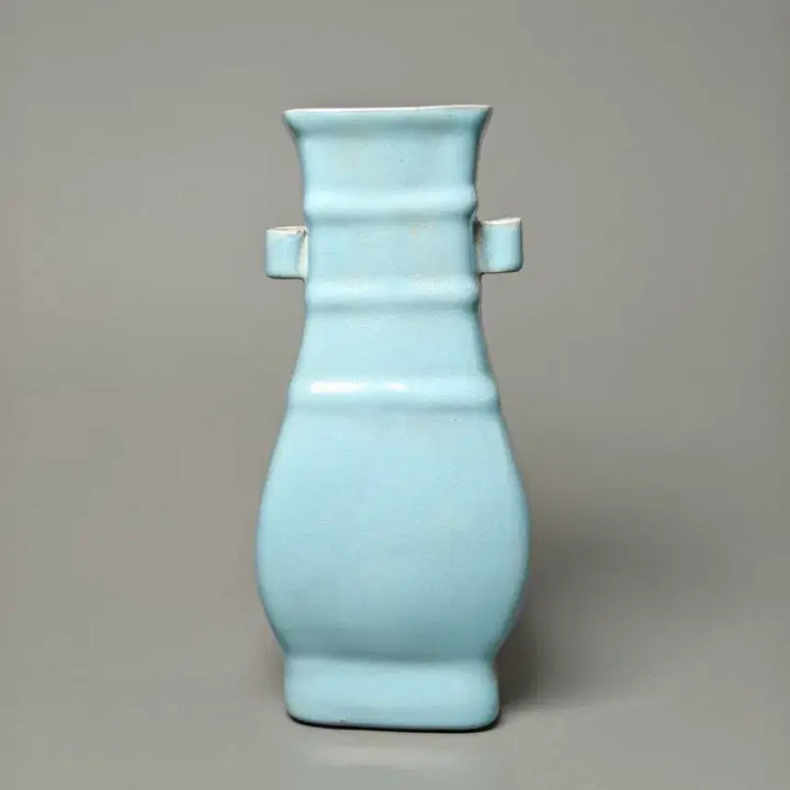 [BUNJANG] Song Yeoyeo Celadon Twin-handled Vase Antique Chinese Ceramic / 송 여요 청자 쌍이각병 중국도자기 골동품 고미술품 수집품