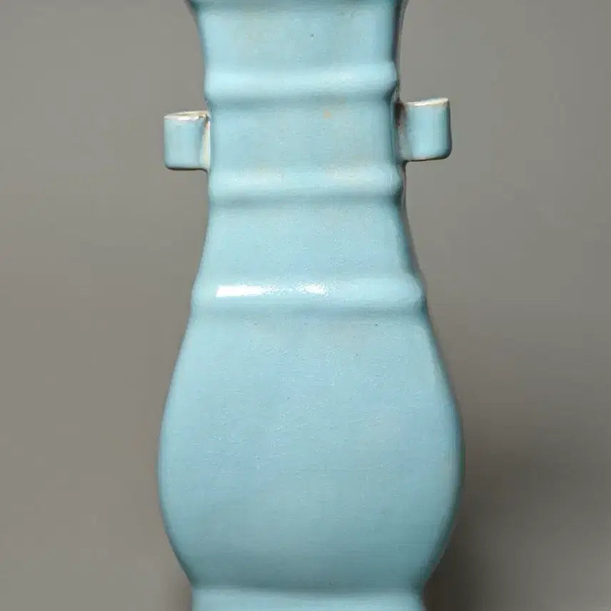 [BUNJANG] Song Yeoyeo Celadon Twin-handled Vase Antique Chinese Ceramic / 송 여요 청자 쌍이각병 중국도자기 골동품 고미술품 수집품