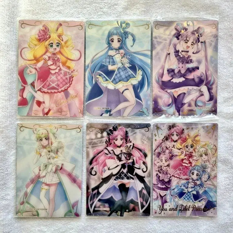 [BUNJANG] IDOLiSH7 Pretty Cure Wafer Card Set / [판매] 너랑 아이돌 프리큐어 웨하스카드 세트