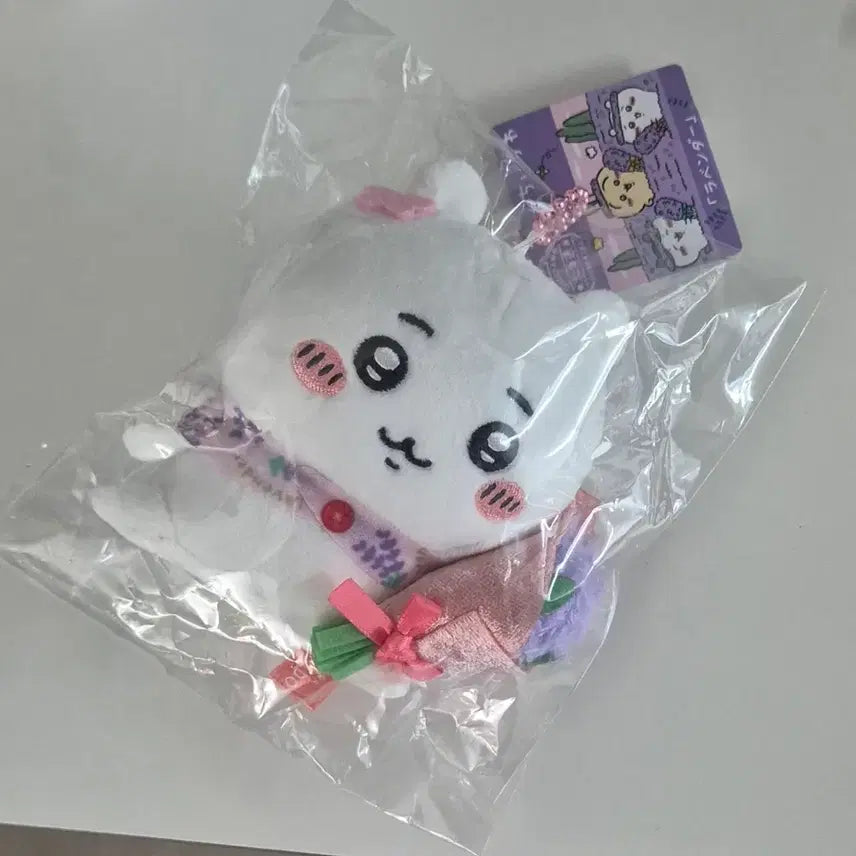 [BUNJANG] Chiikawa Hokkaido Lavender Mascot / 치이카와 홋카이도 라벤더 꽃 마스코트