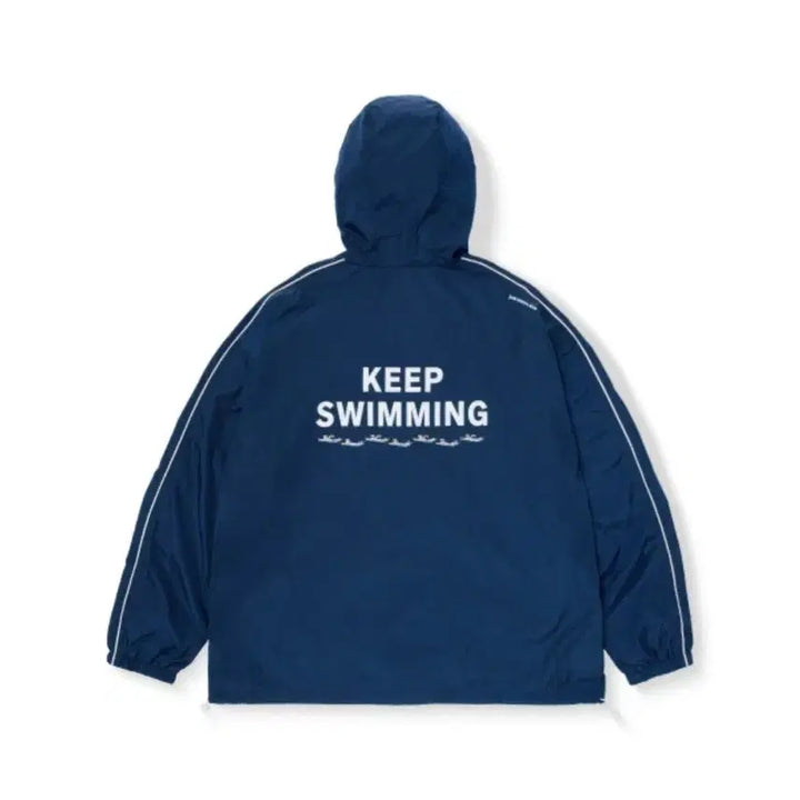 [BUNJANG] BTS KEEP SWIMMING Windbreaker Navy XL / BTS  SWIM 윈드쟈켓