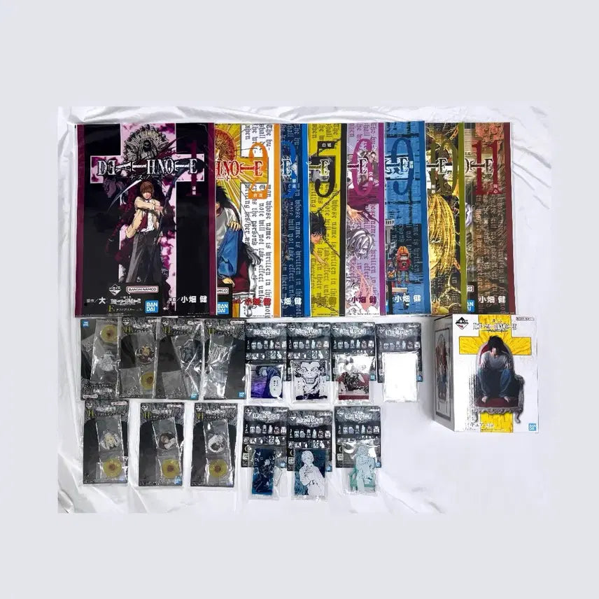 [BUNJANG] Death Note Ichiban Kuji L B Prize + Lower Prizes Set / 데스노트 제일복권 엘b상+하위상 세트