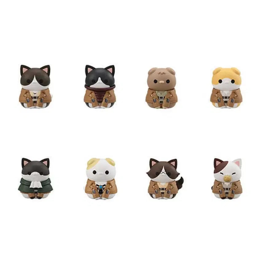 [BUNJANG] Attack on Titan Mega Cat Full Set / 진격의거인 메가캣 풀셋