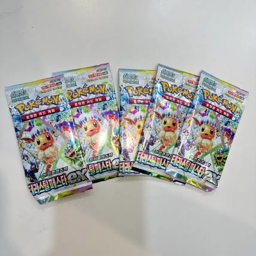 [BUNJANG] Pokemon Card Terrastal 5 Packs / 포켓몬카드 테라스탈 5팩