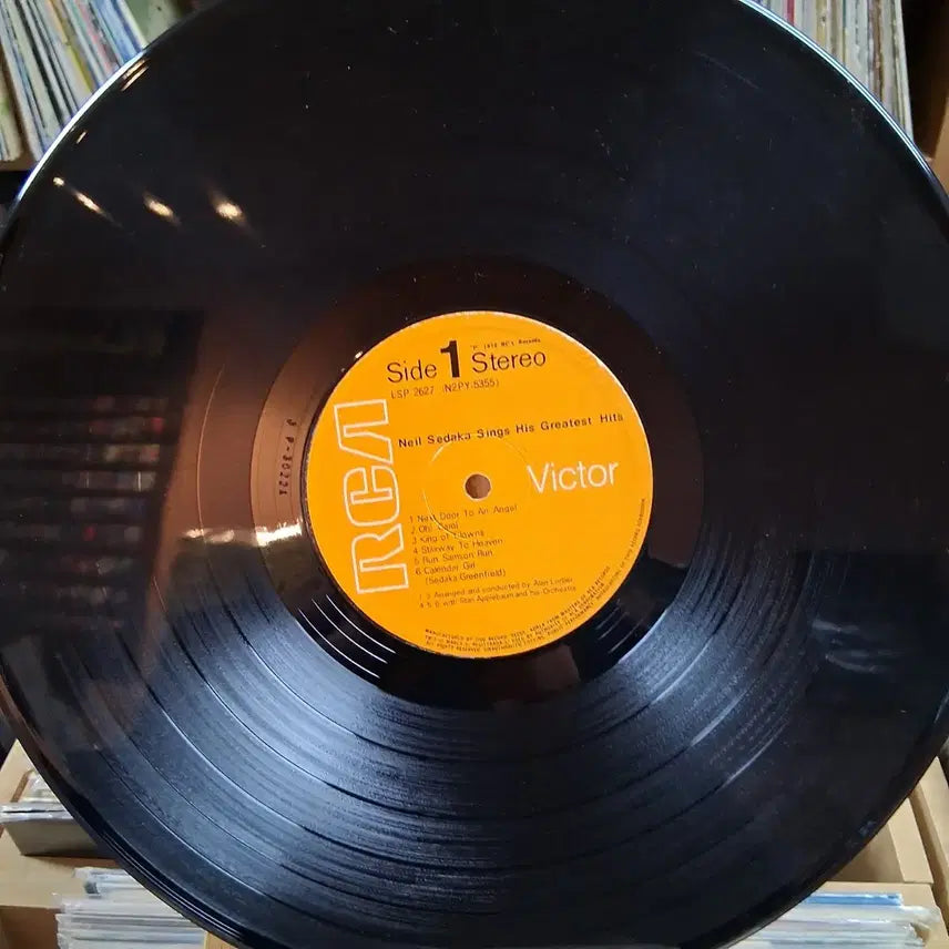 [BUNJANG] Neil Sedaka "His Greatest Hits" Vintage LP Album / 빈티지 올드팝 닐 세다카 LP 그의 위대한 히트곡 앨범