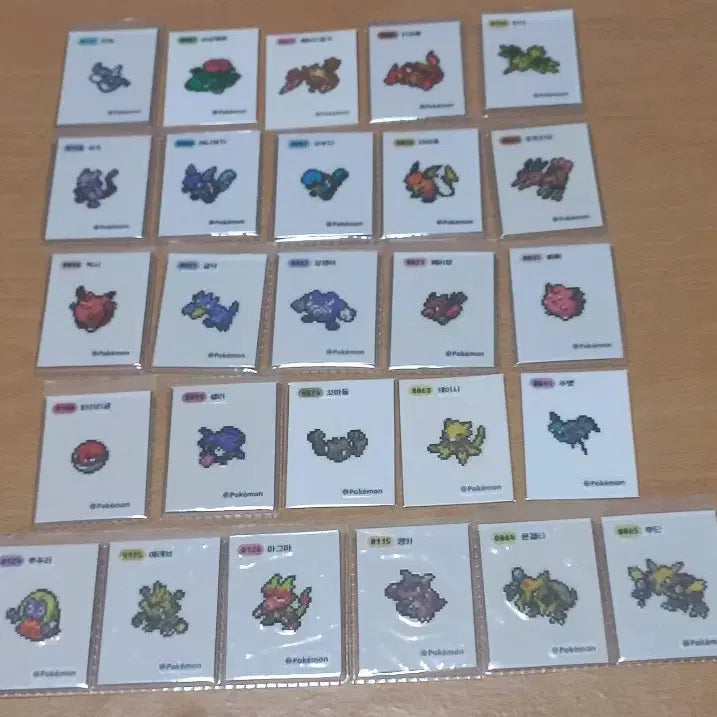 [BUNJANG] Pokemon Pixel Charms / 픽셀 개별 판매