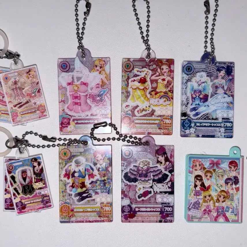 [BUNJANG] Bandai Aikatsu! Gacha Seal Cards Bundle Set / 일괄 아이엠스타 아이카츠 가챠 메지루시 카드 반다이