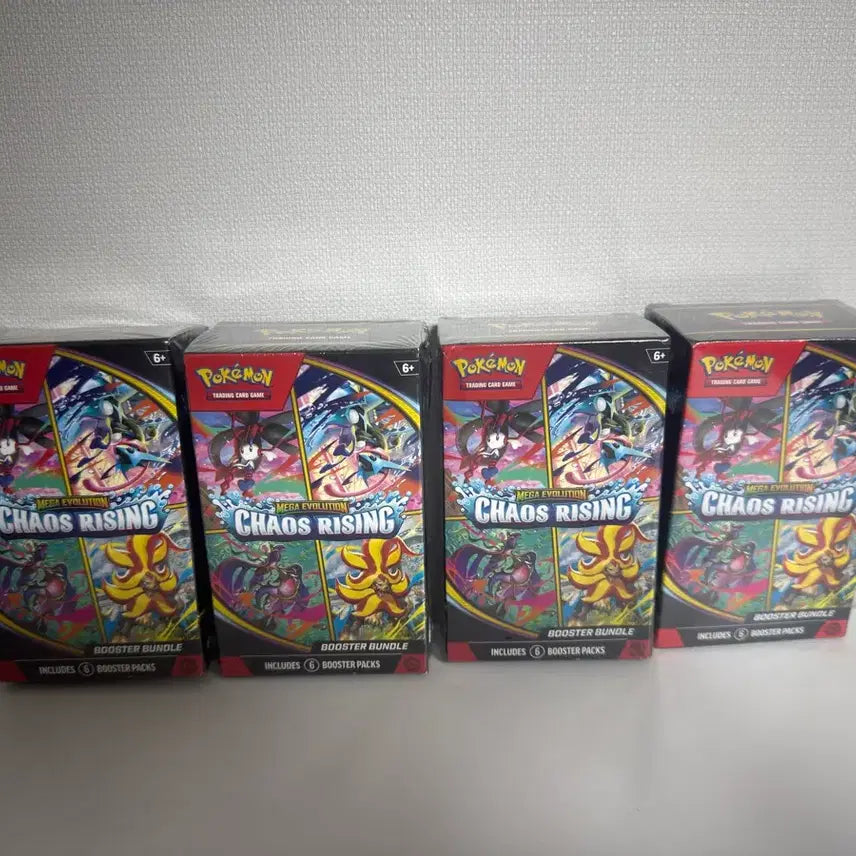 [BUNJANG] Chaos Rising Booster Bundle (North American Edition) / 포켓몬카드 카오스라이징 부스터 번들(북미판 닌자스피너)