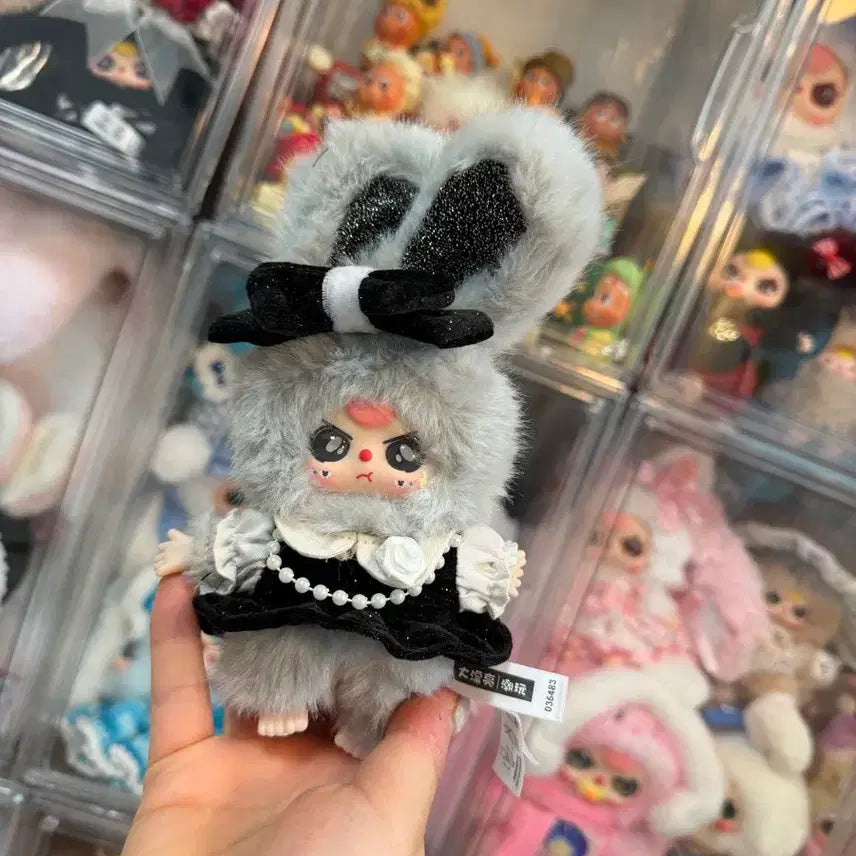 [BUNJANG] BABY3 Black &amp; White Card Box Plush / 베이비쓰리 블랙앤화이트 카드박스o