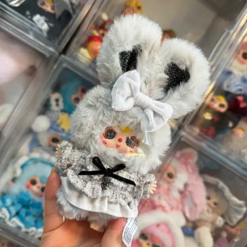 [BUNJANG] Baby3 Black &amp; White Doll with Card Box / 베이비쓰리 블랙앤화이트 카드박스o