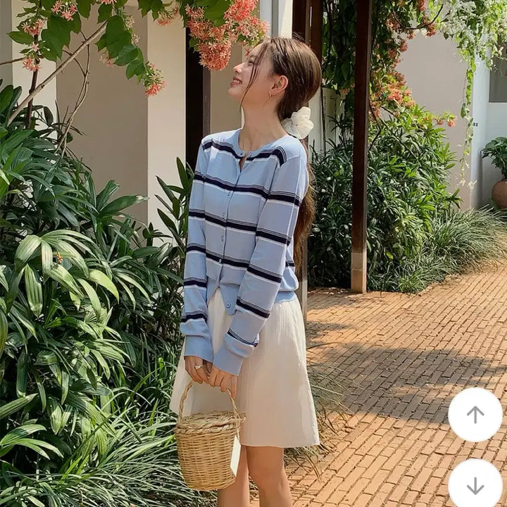 [SOLD OUT] ADDMORE 에드모어 자체제작 화이트 텍스쳐 여름 미니 스커트