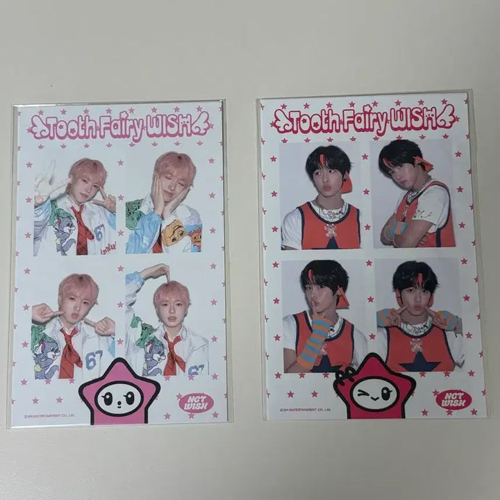 [BUNJANG] NCT WISH Riku Sakuya Signature 4-Cut Photo Set (Sealed) / 엔시티위시 리쿠 사쿠야 시그 네컷 포토세트 미개봉