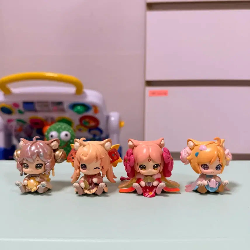 [BUNJANG] MONI Character Figure Set (4 Types) / MONI 모니 피규어 4종세트
