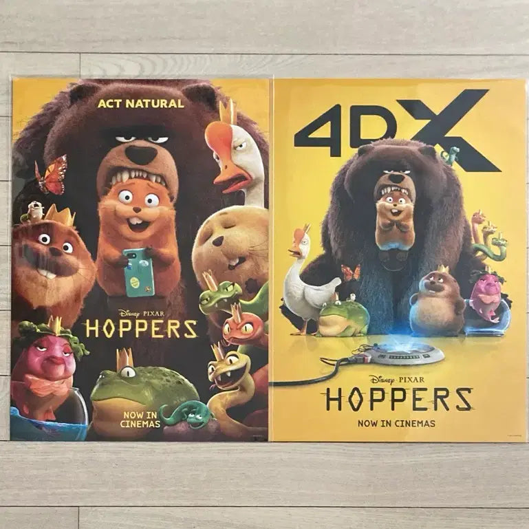 [BUNJANG] Hoppers Original / 4DX Poster / [호퍼스] 오리지널/4DX 포스터