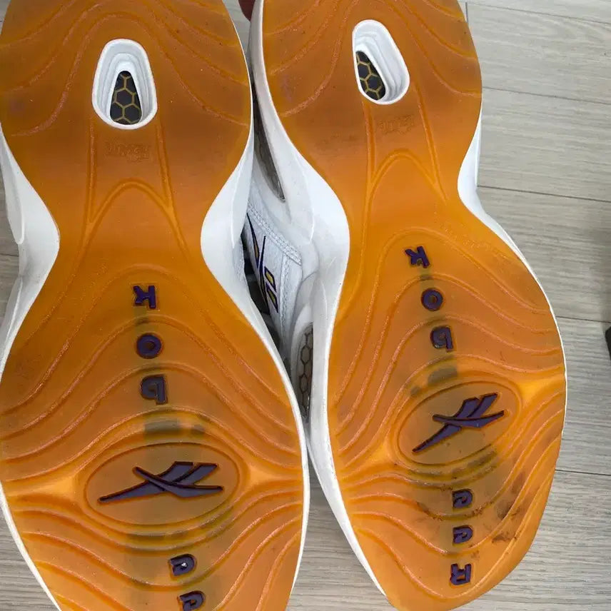 [BUNJANG] Reebok Question Mid Yellow Toe Sneakers (Size 290) / 리복 퀘스천 미드 옐로우 토 290 중고