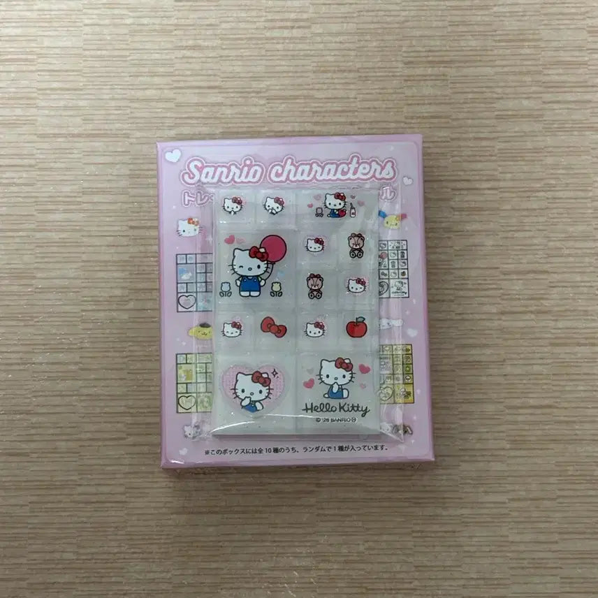 [BUNJANG] Sanrio Hello Kitty Mini Tile Sticker Set / 산리오 헬로키티 키티 미니 타일 스티커 문구