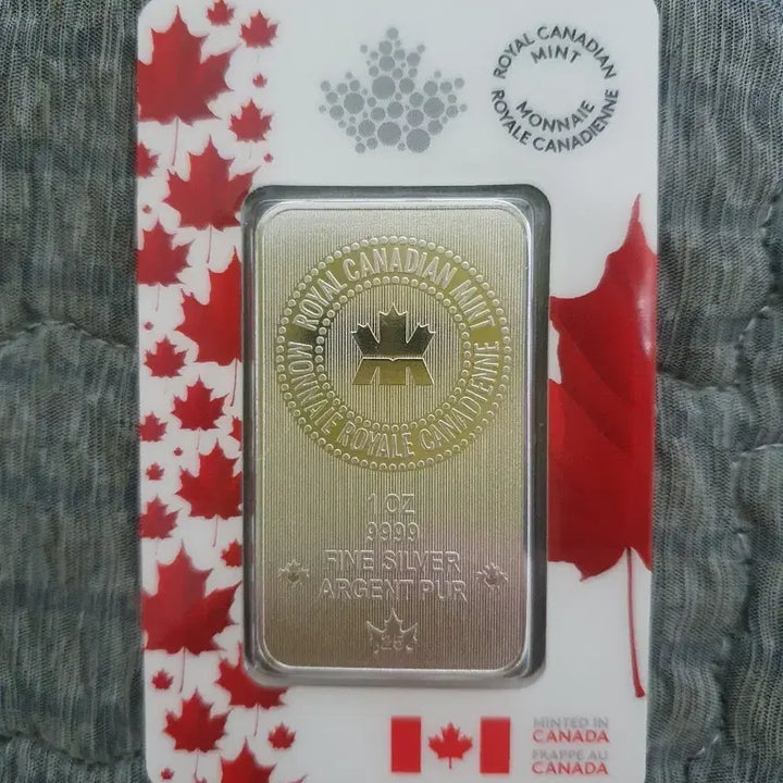 [BUNJANG] Royal Canadian Mint 1 oz Silver Bar (9999 Fine Silver) / 로얄 캐나디안 프리미엄 1온스 실버바
