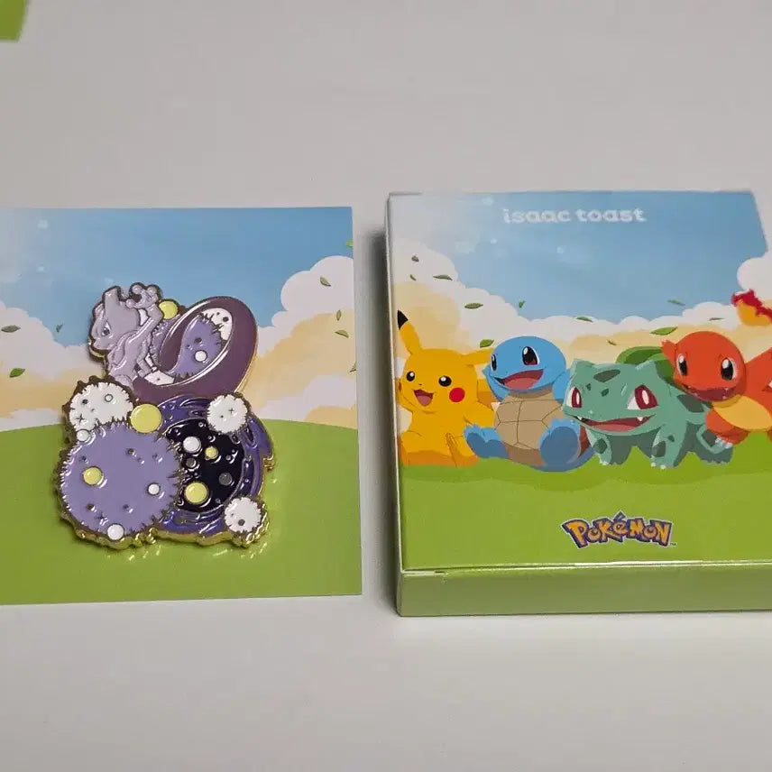 [BUNJANG] Pokemon Mewtwo Badge / 이삭토스트 포켓몬 뱃지 뮤츠