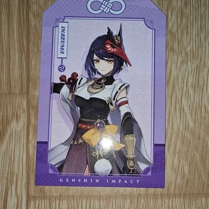 [BUNJANG] Genshin Impact PC Lounge Kujou Sara Omamori / 원신 pc라운지 쿠죠사라 오마모리