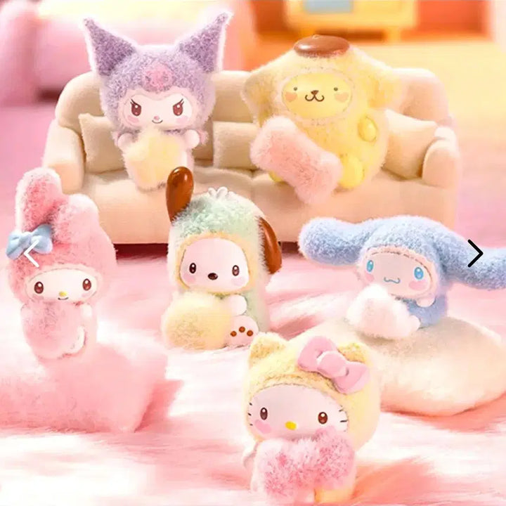 [BUNJANG] Sanrio Mini Figure Pearl Shell / Heart Costume Regular Version Full Set / 산리오 미니피규어 진주 조개/하트 코스튬 일반 버전 풀세트