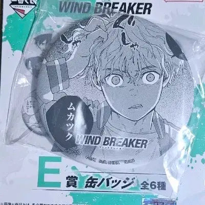[BUNJANG] Wind Breaker 5th Anniversary Ichiban Kuji Can Badge Tomiyama Chouji Original Art / 윈드브레이커 쿠지 제일복권 5주년 캔뱃지 토미야마 쵸지 원화 윈브레