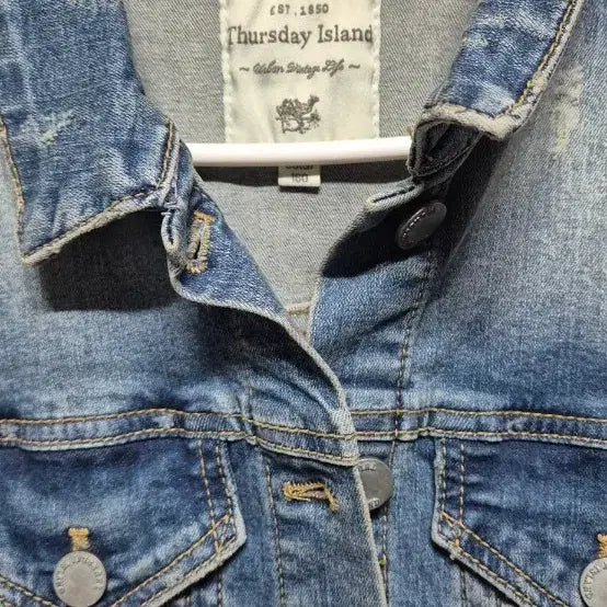 [BUNJANG] Thursday Island Denim Jacket Size S / 써스데이아일랜드 정품 데님 자켓 S