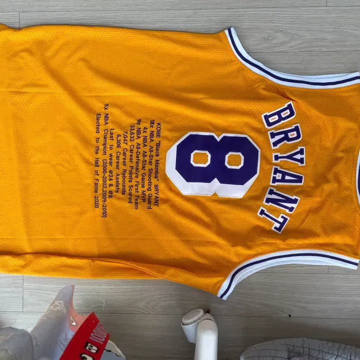 [BUNJANG] Mitchell &amp; Ness Custom LA Lakers Kobe Bryant Jersey (New) / 커스텀 미첼앤네스 LA레이커스 코비브라이언트 저지 새상품