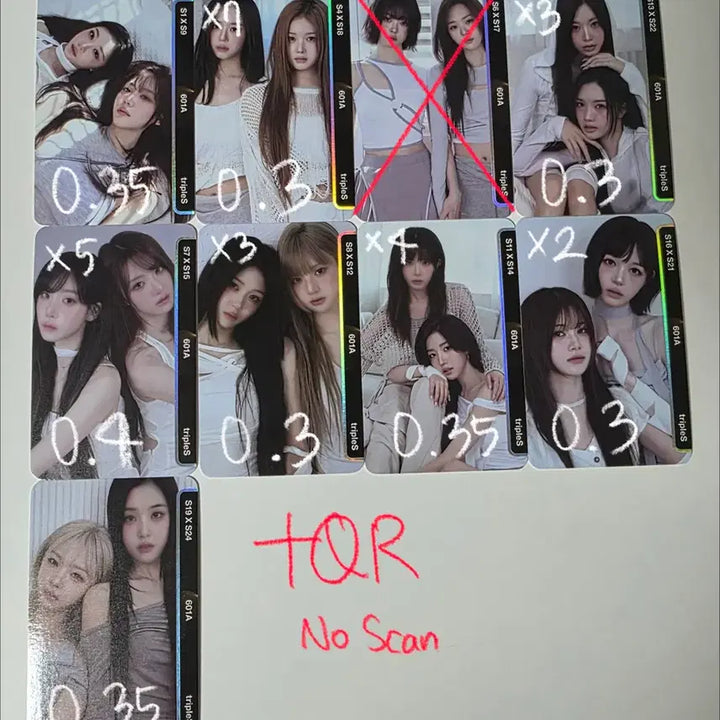 [BUNJANG] TripleS Oma Love&amp;Pop Object Mis-scanned / 트리플에스 Oma 러브앤팝 미스캔 양도
