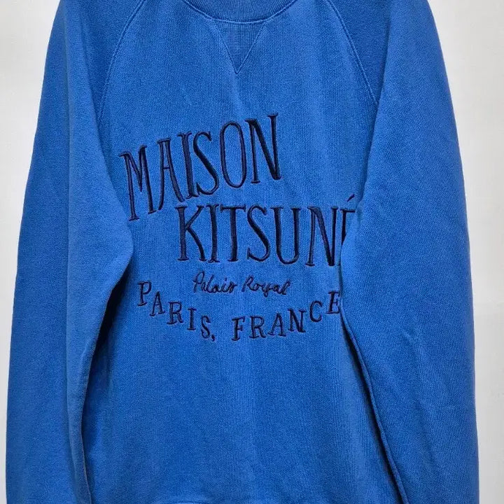 [BUNJANG] Maison Kitsuné Blue Sweatshirt XS / 메종키츠네 정품 맨투맨 블루 xs