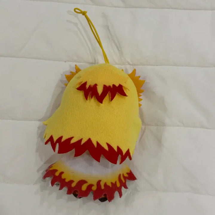 [BUNJANG] Demon Slayer Kyojuro Rengoku Plush Keychain / 귀멸의 칼날 렌고쿠 쿄쥬로 인형 키링 누이